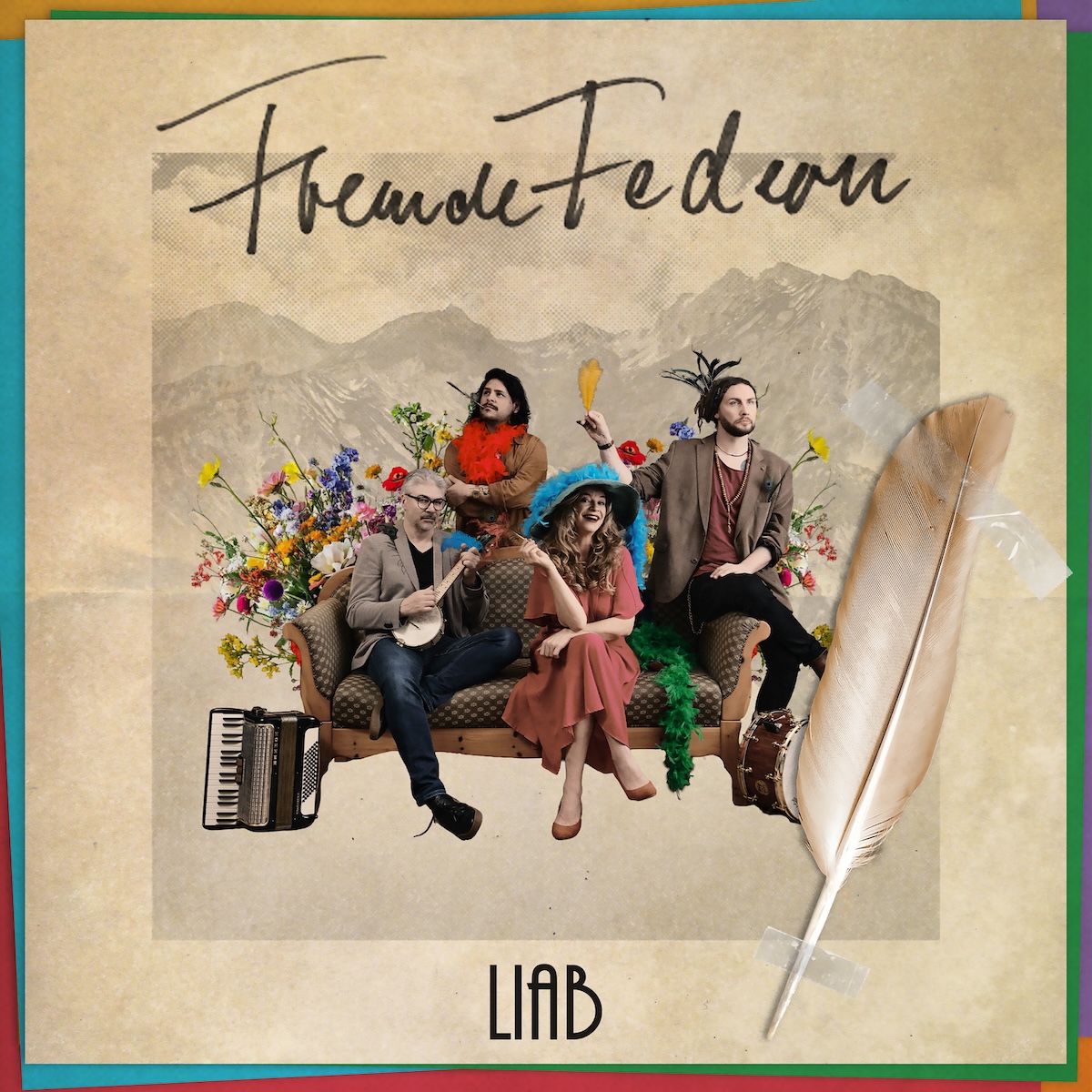 Cover: LIAB – Fremde Federn