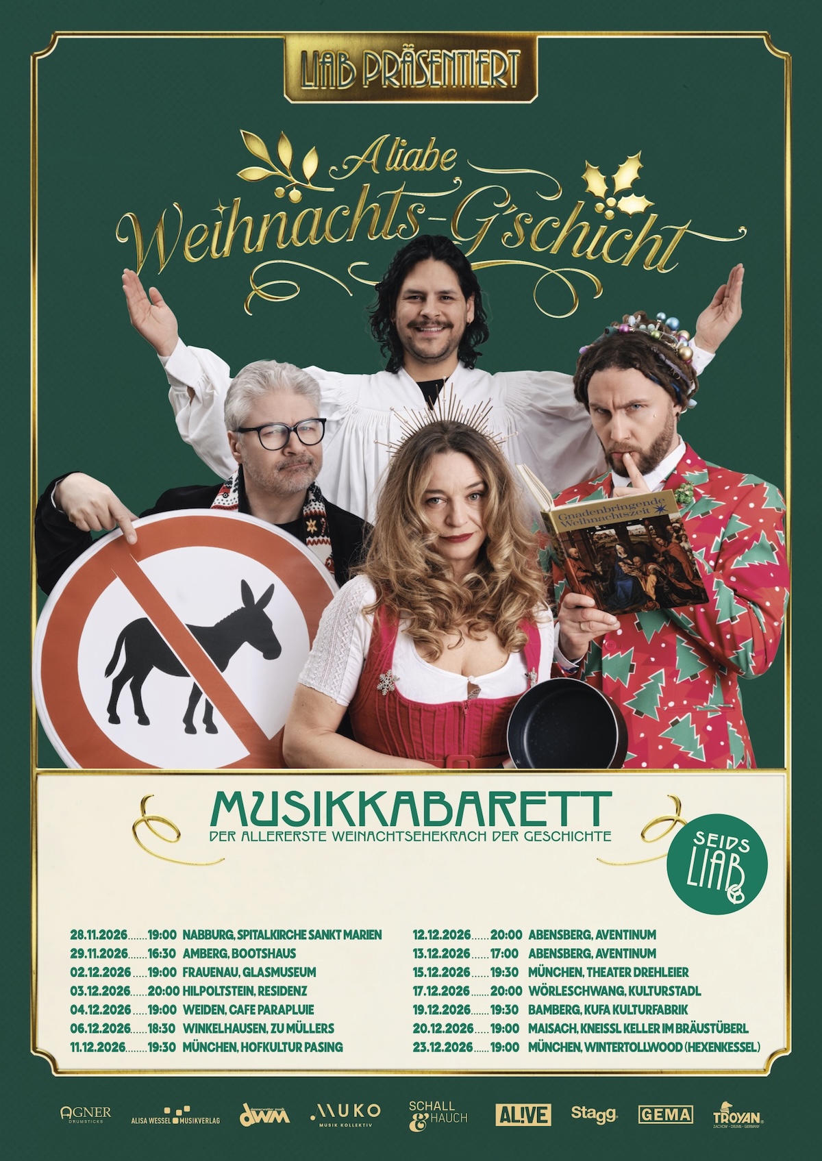 Aktueller Veranstaltungsflyer von LIAB